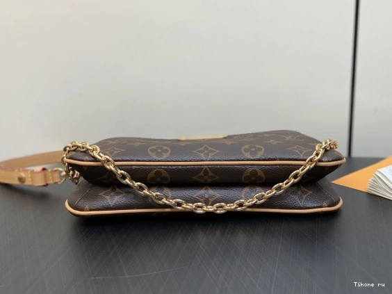 Cheap VUITTON -9.6*5.3*2.6CM pochette Liv LOUIS double 0818